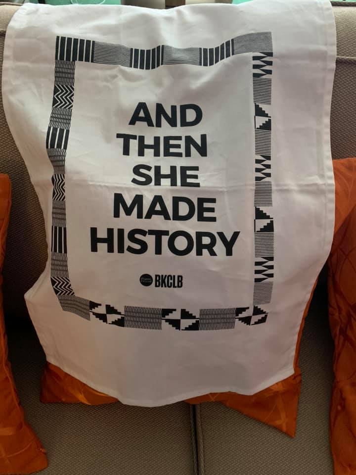 And Then She Made History - Tea Towel