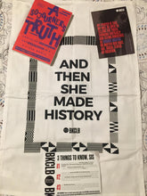 Load image into Gallery viewer, And Then She Made History - Tea Towel
